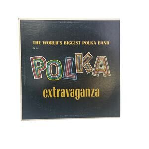 World's Biggest Polka Extravaganza Recorded in Germany Vinyl LP Record Album